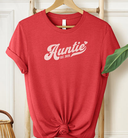 Auntie Heart Est 2025 T-shirt