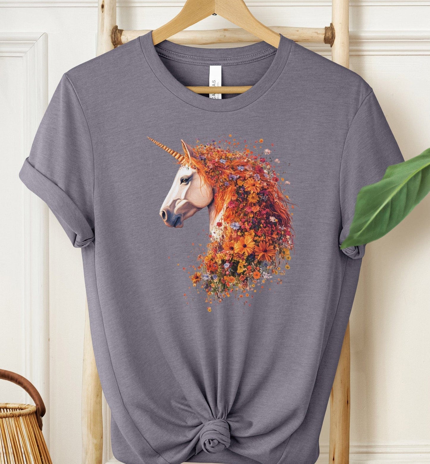 Floral Unicorn T-Shirt