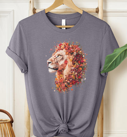 Floral Lion T-Shirt