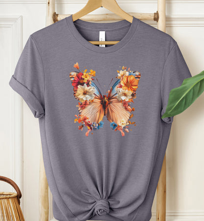 Floral Butterfly T-Shirt