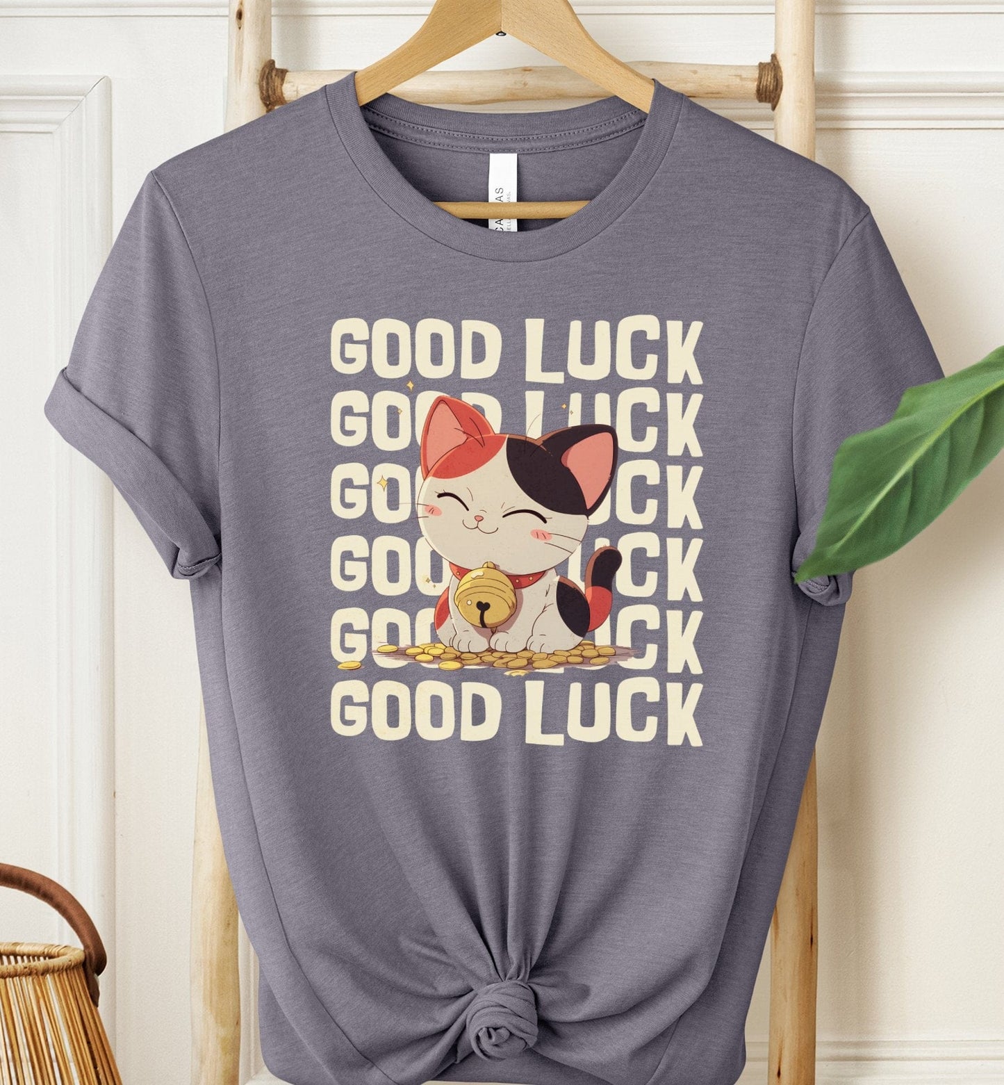 Good Luck Cat T-shirt