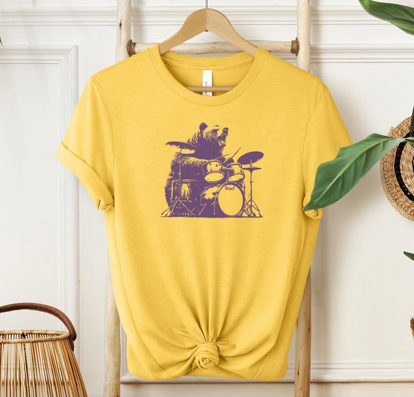 Bear Drumming T-shirt