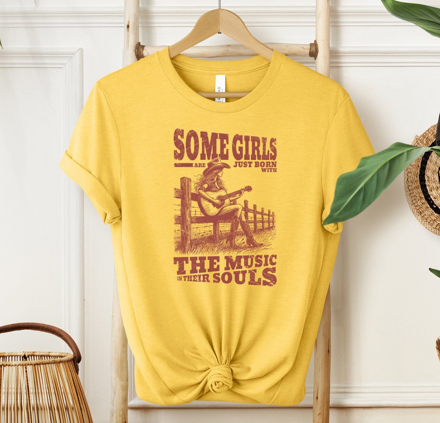 Some Girls Are Just Born With The Music In Their Souls T-shirt