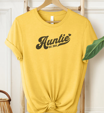 Auntie Heart Est 2025 T-shirt