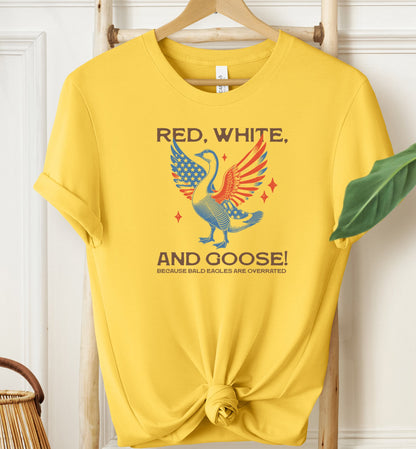 Red White and Goose T-shirt