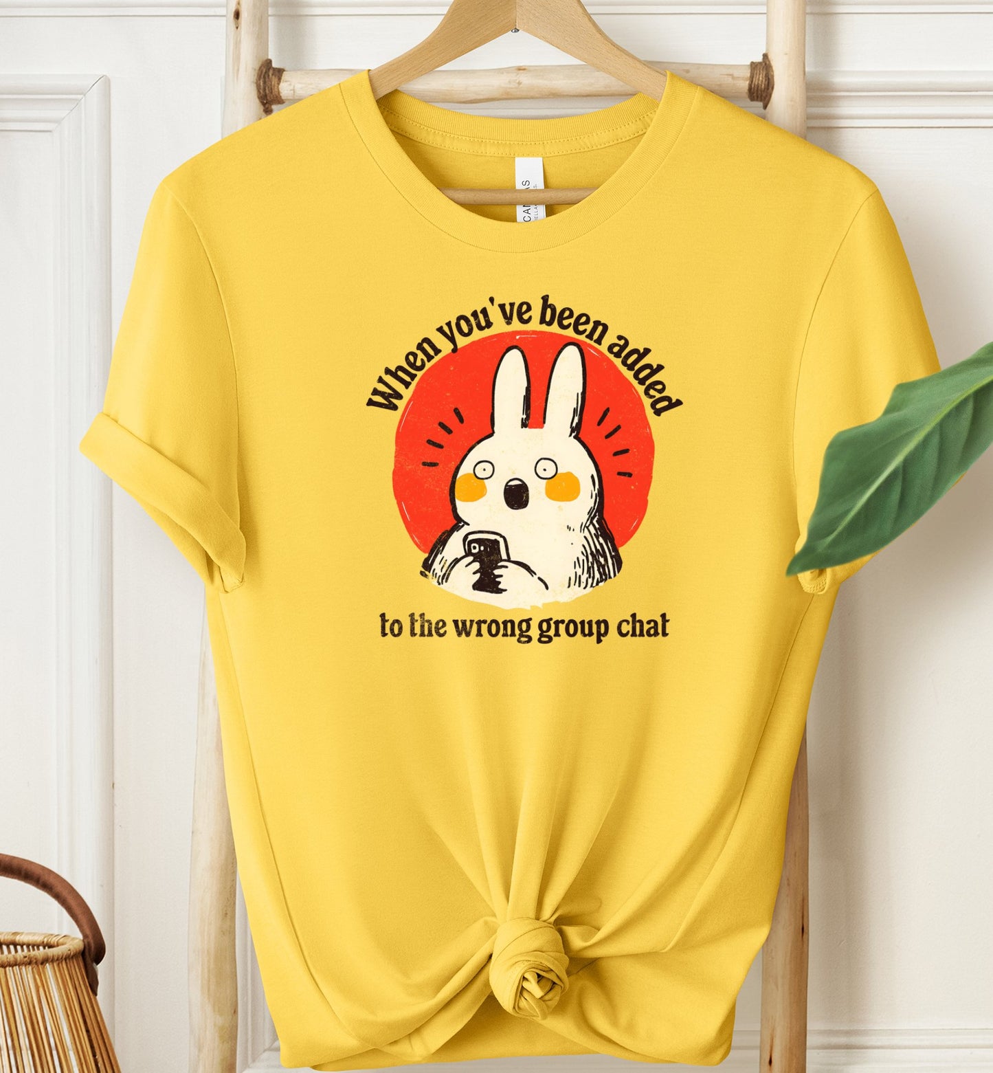 Wrong Group Chat T-shirt