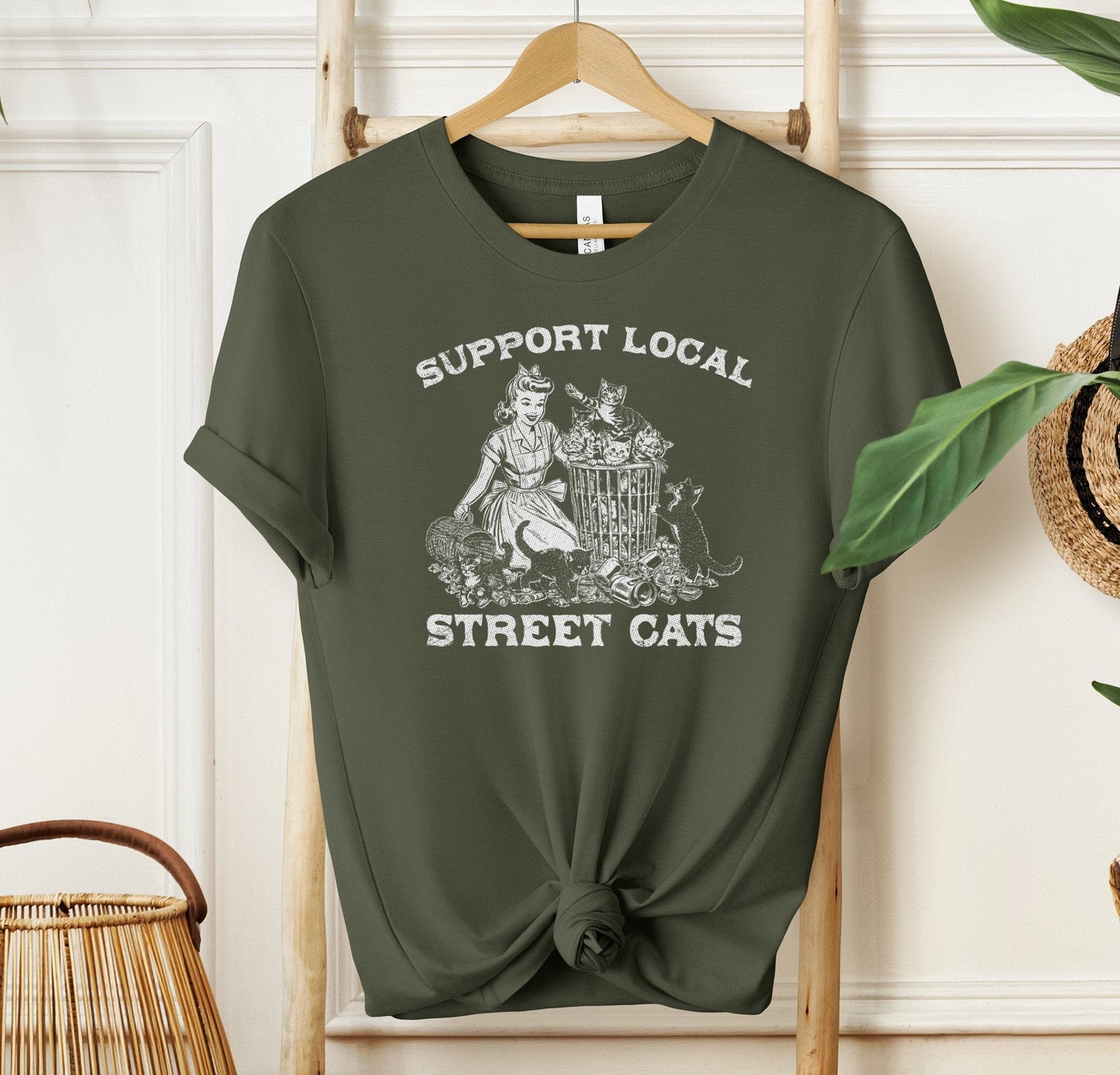Support Local Street Cats T-shirt
