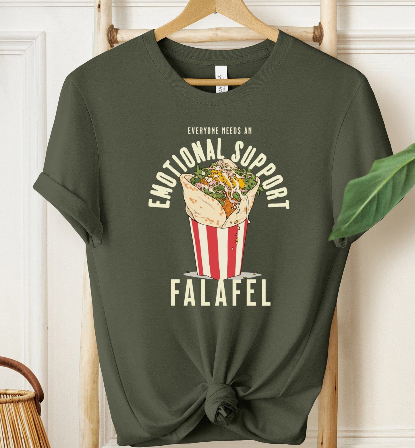 Emotional Support Falafel T-shirt