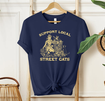 Support Local Street Cats T-shirt