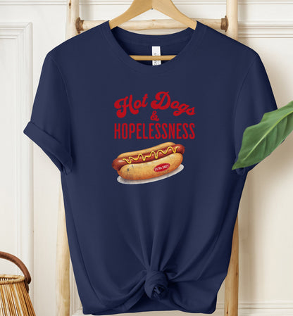 Hot Dogs & Hopelessness T-shirt