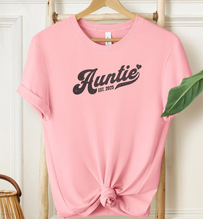 Auntie Heart Est 2025 T-shirt