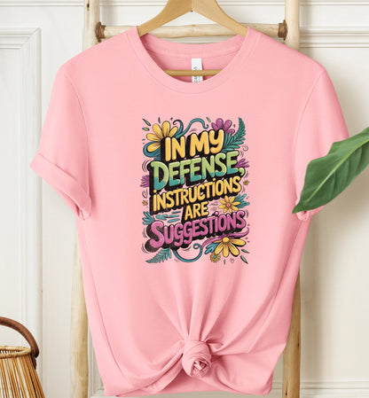 Instructions are Suggestions T-shirt