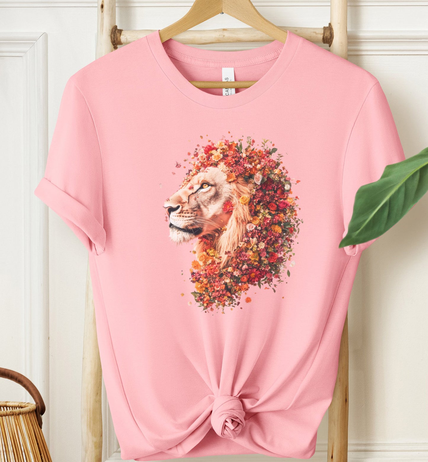 Floral Lion T-Shirt