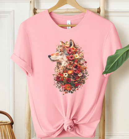 Floral Wolf T-Shirt