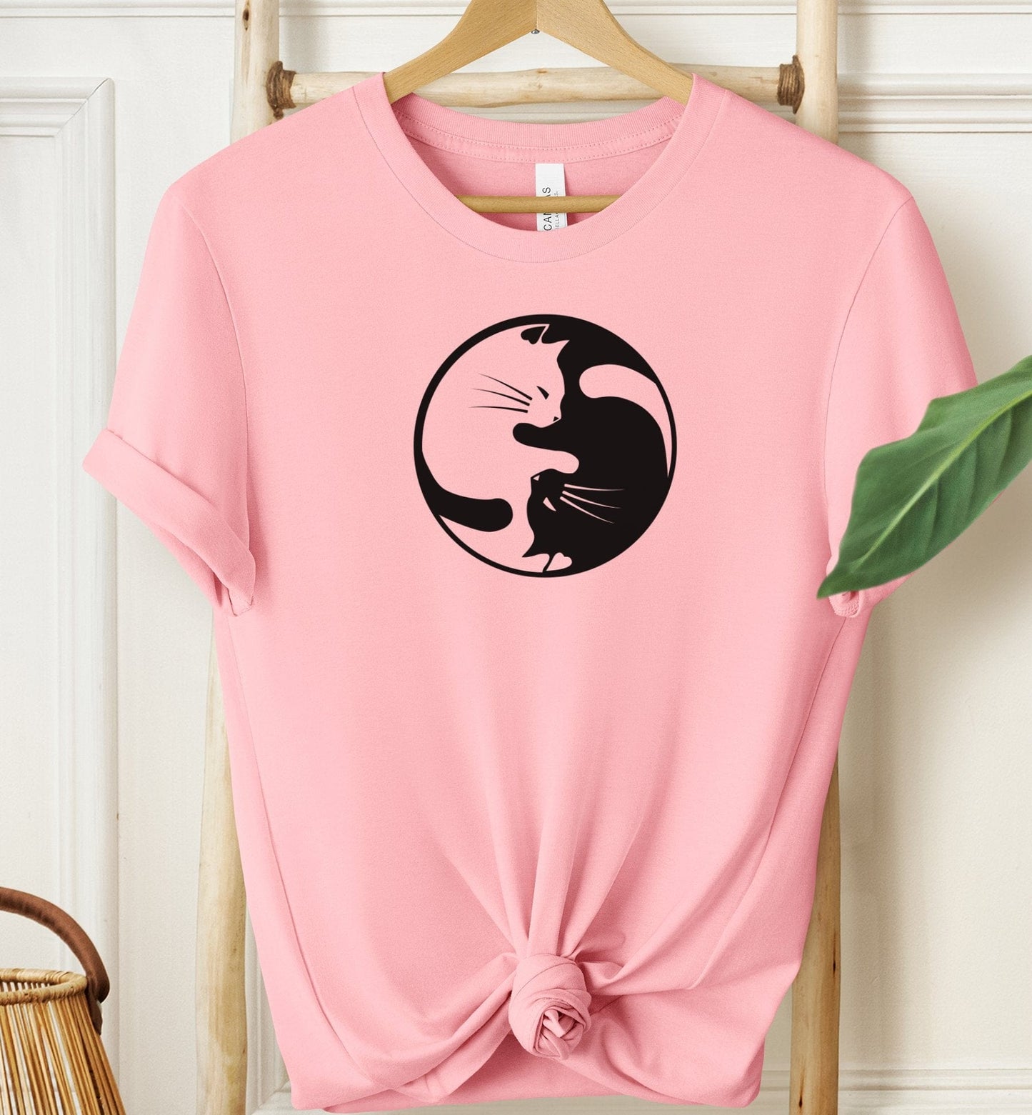 Yin Yang Cat T-shirt