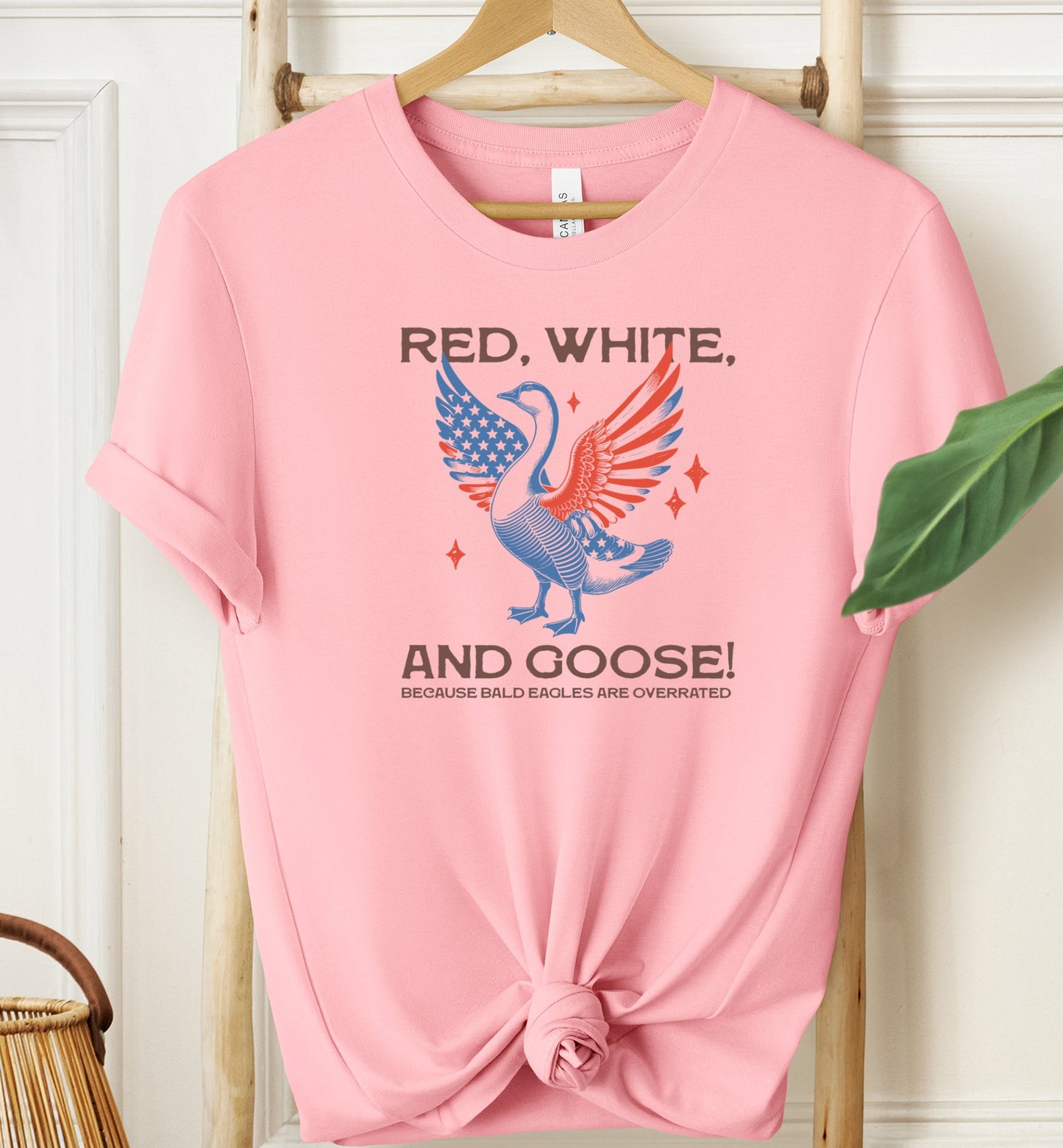 Red White and Goose T-shirt