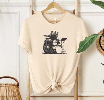 Bear Drumming T-shirt