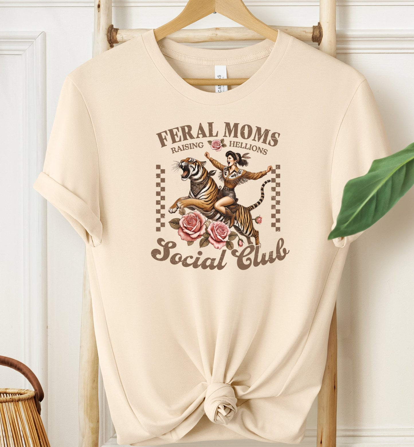 Feral Moms Raising Hellions T-shirt