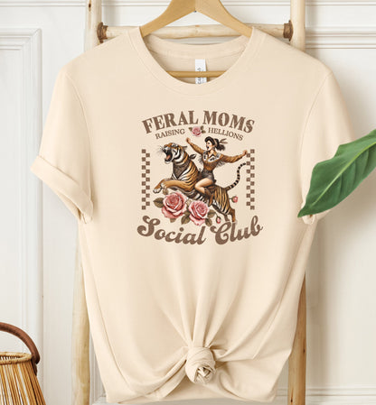 Feral Moms Raising Hellions T-shirt