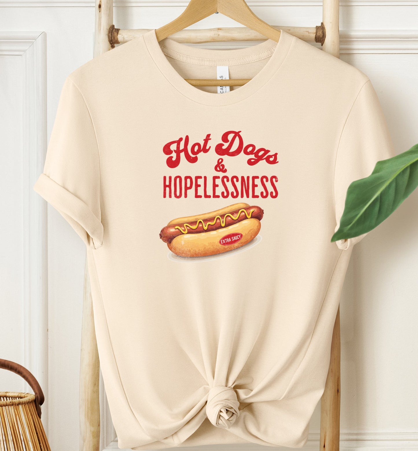 Hot Dogs & Hopelessness T-shirt