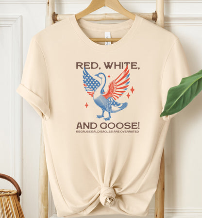 Red White and Goose T-shirt