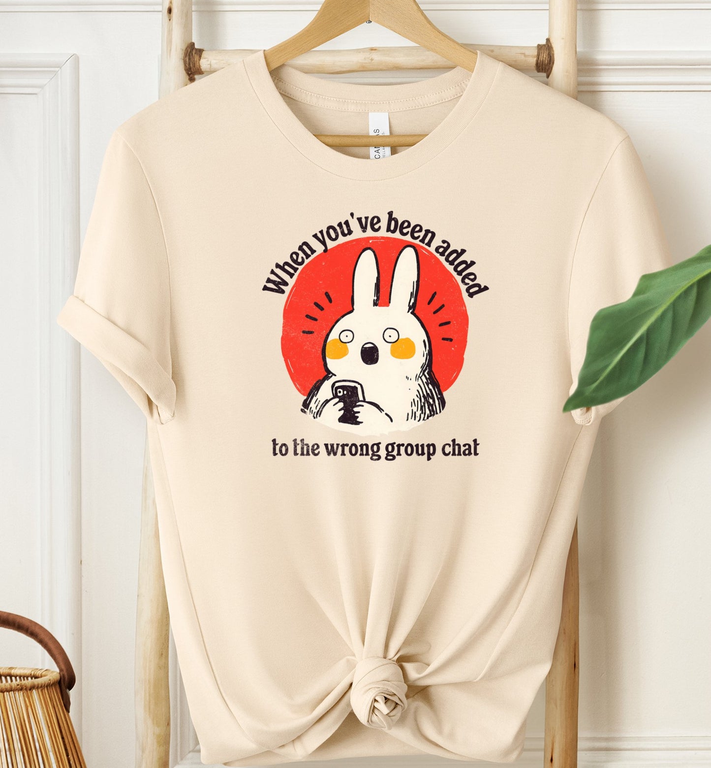 Wrong Group Chat T-shirt
