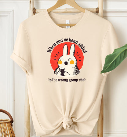 Wrong Group Chat T-shirt