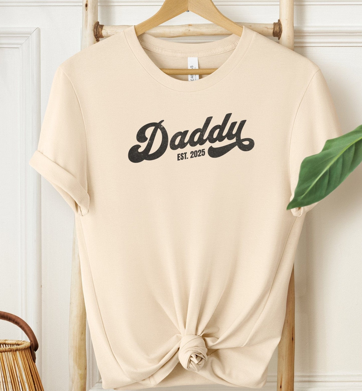 Daddy Est 2025 T-shirt