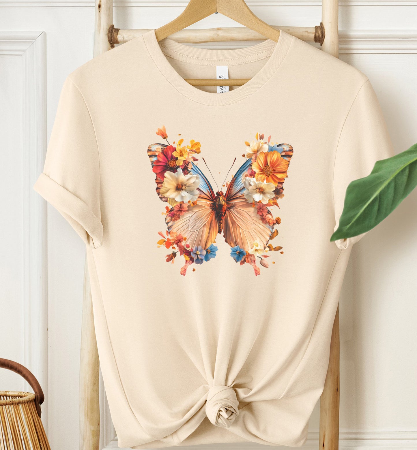 Floral Butterfly T-Shirt