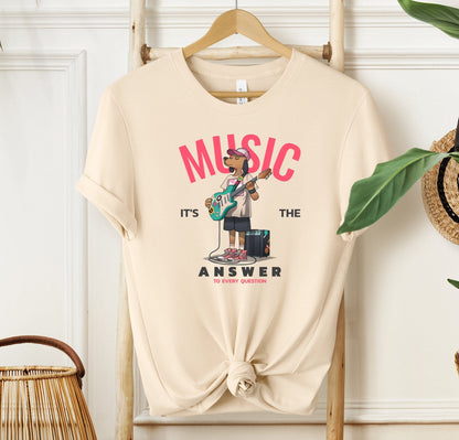 Music It's The Answer T-shirt