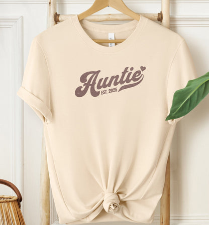 Auntie Heart Est 2025 T-shirt