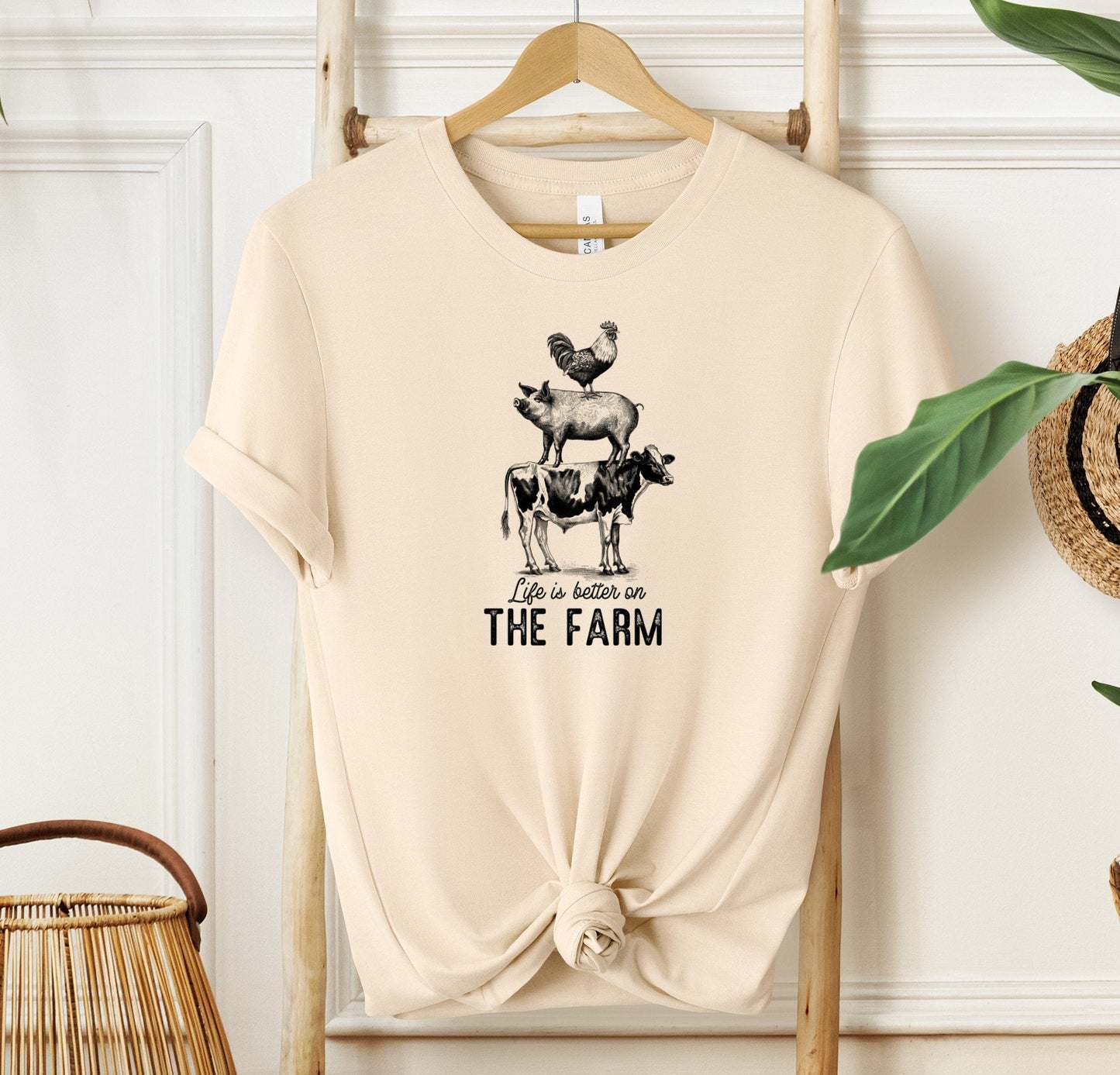 Life Is Better On The Farm T-shirt