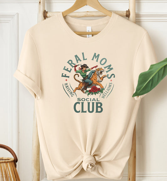 Feral Moms Social Club T-shirt