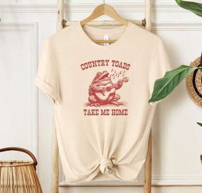 Country Toads Take Me Home T-shirt