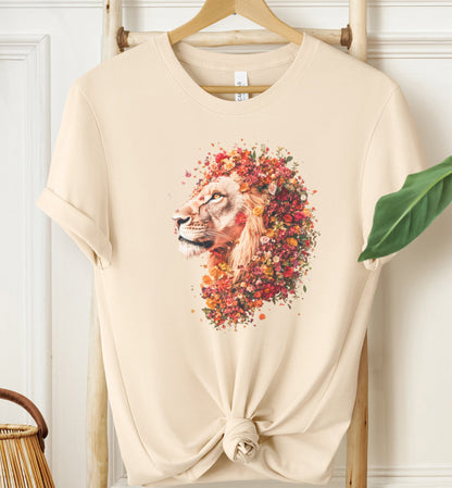 Floral Lion T-Shirt