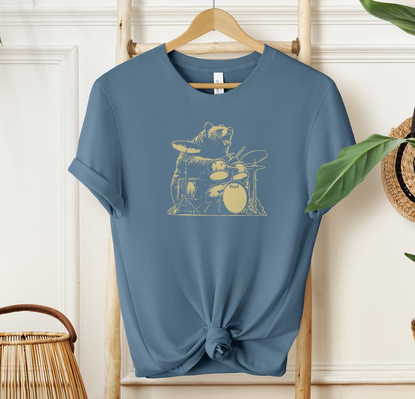 Bear Drumming T-shirt