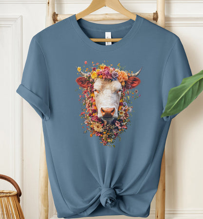 Floral Bull T-Shirt