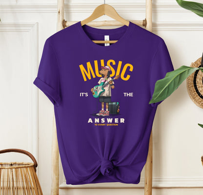 Music It's The Answer T-shirt