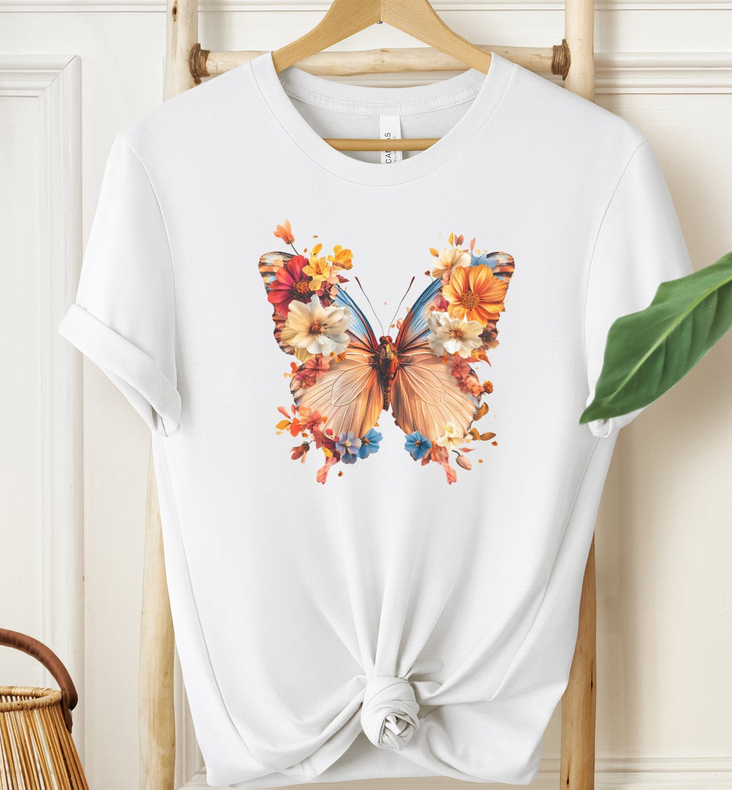 Floral Butterfly T-Shirt