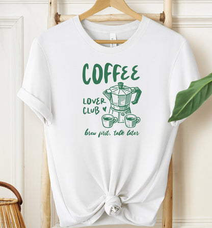 Coffee Lover Club T-shirt