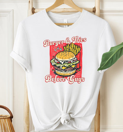 Burger and Fries T-shirt