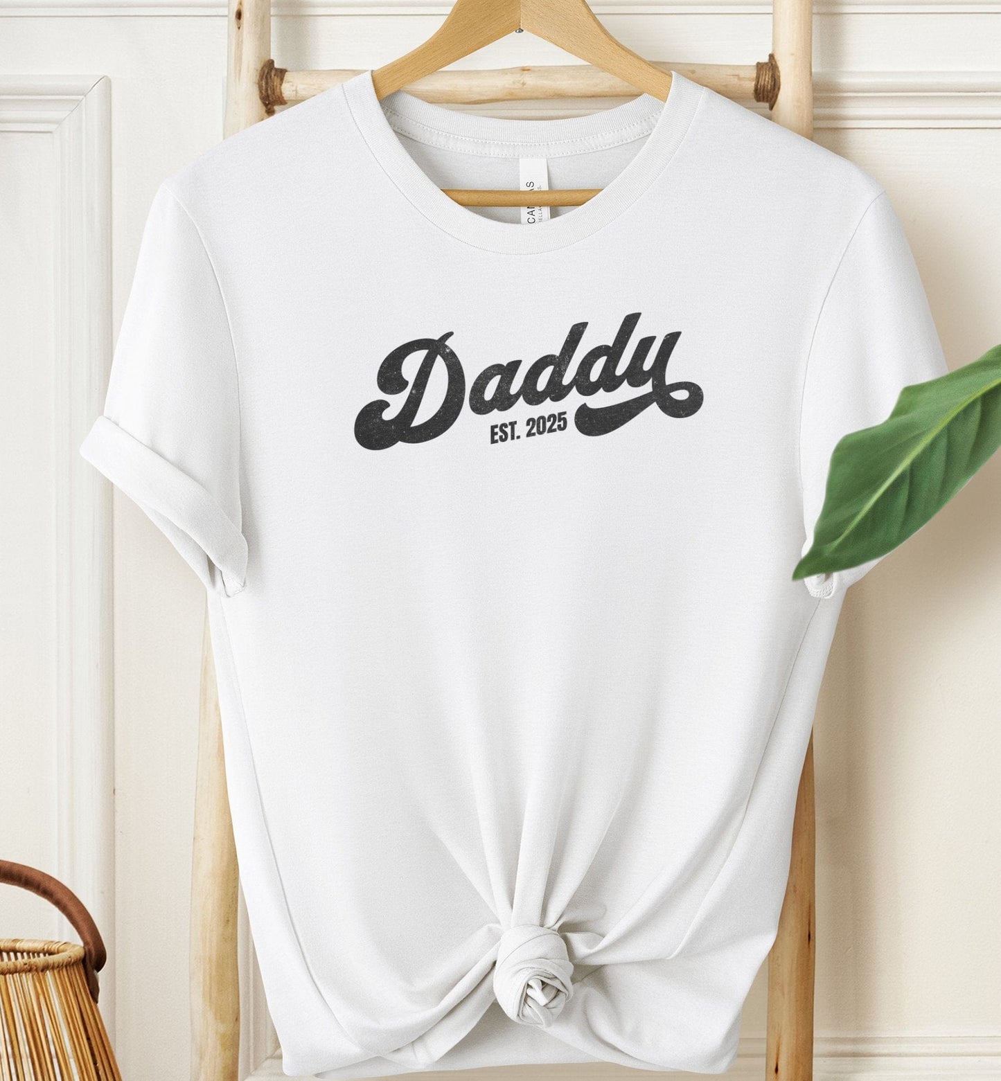 Daddy Est 2025 T-shirt