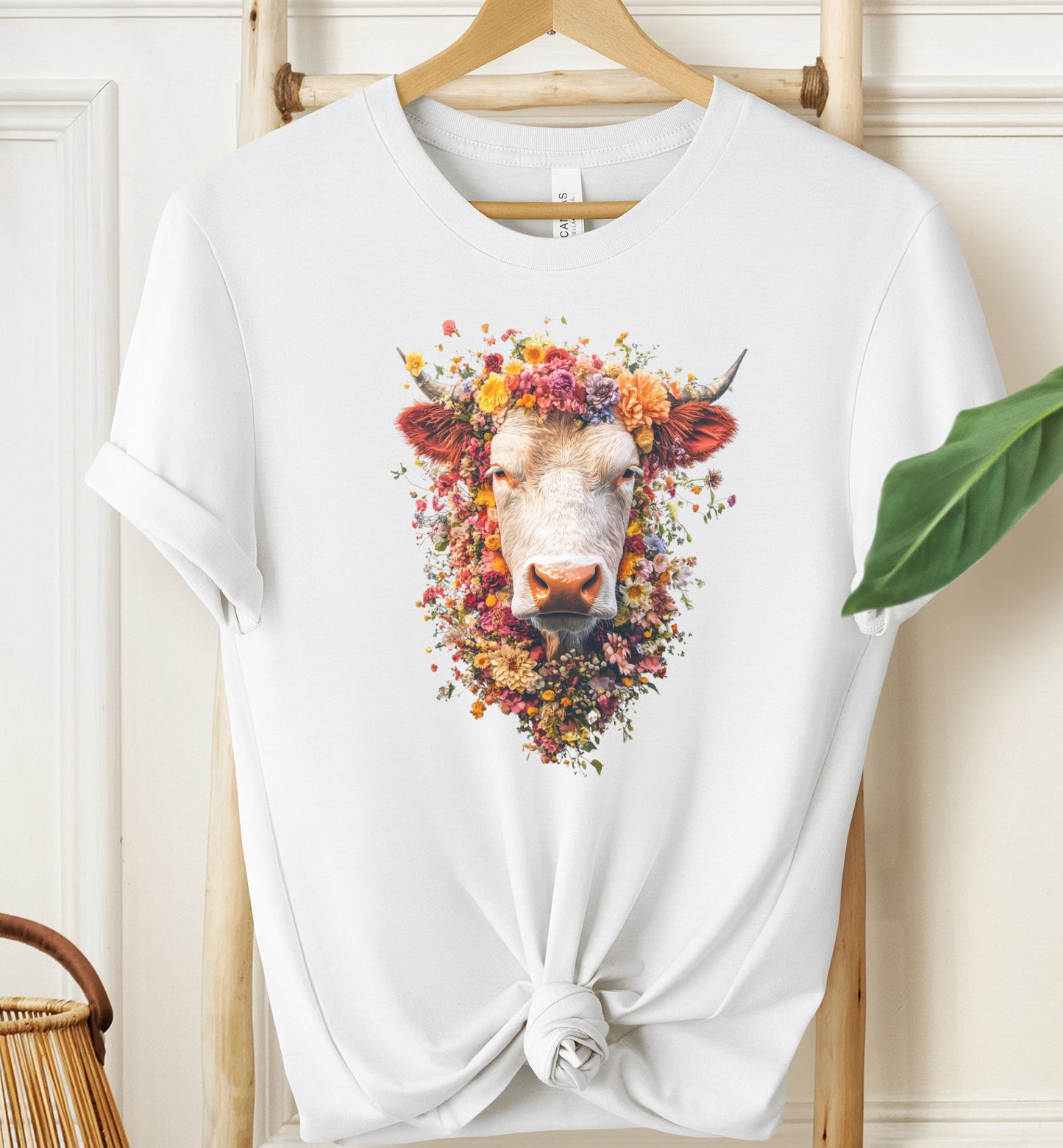 Floral Bull T-Shirt