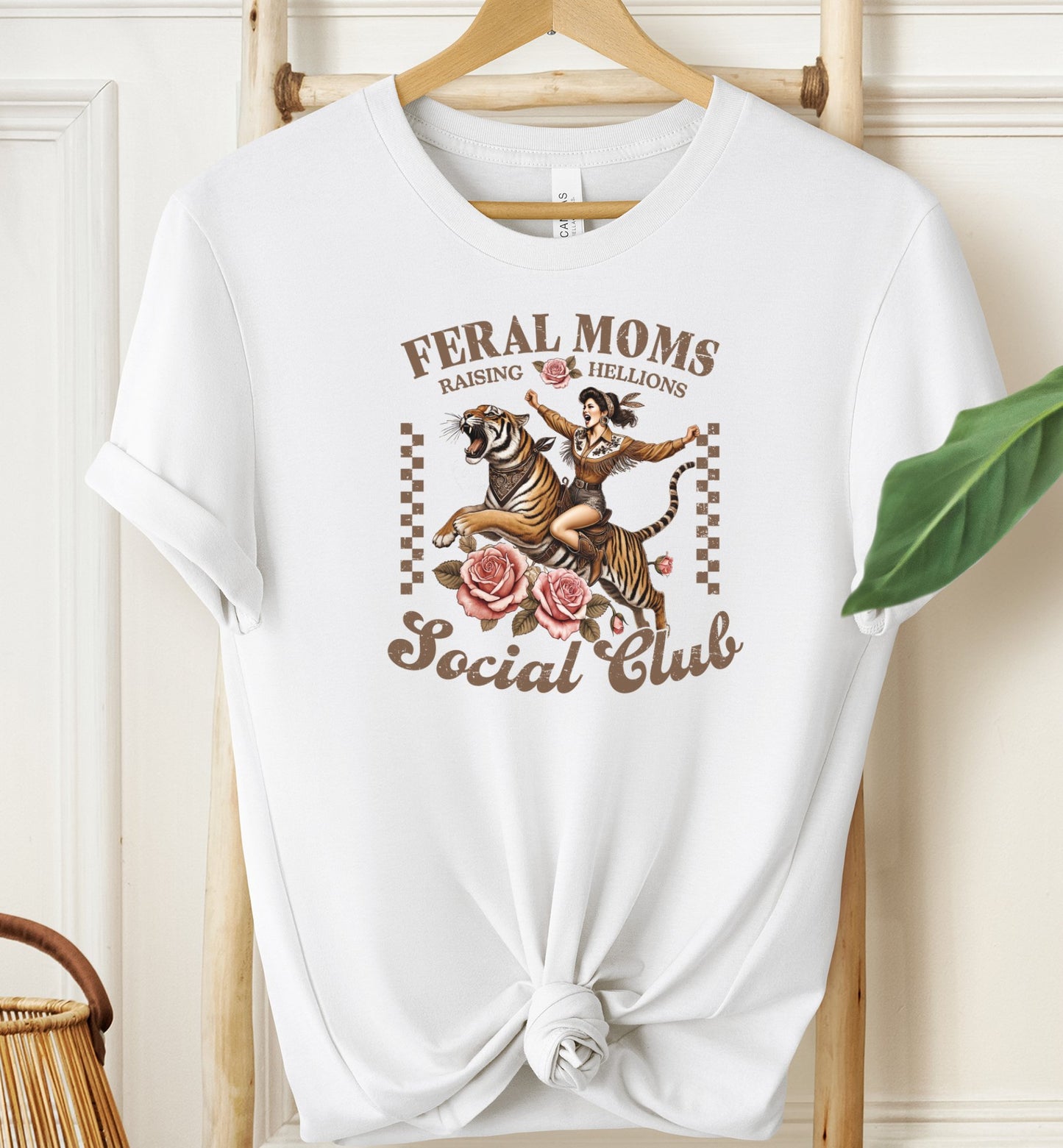 Feral Moms Raising Hellions T-shirt