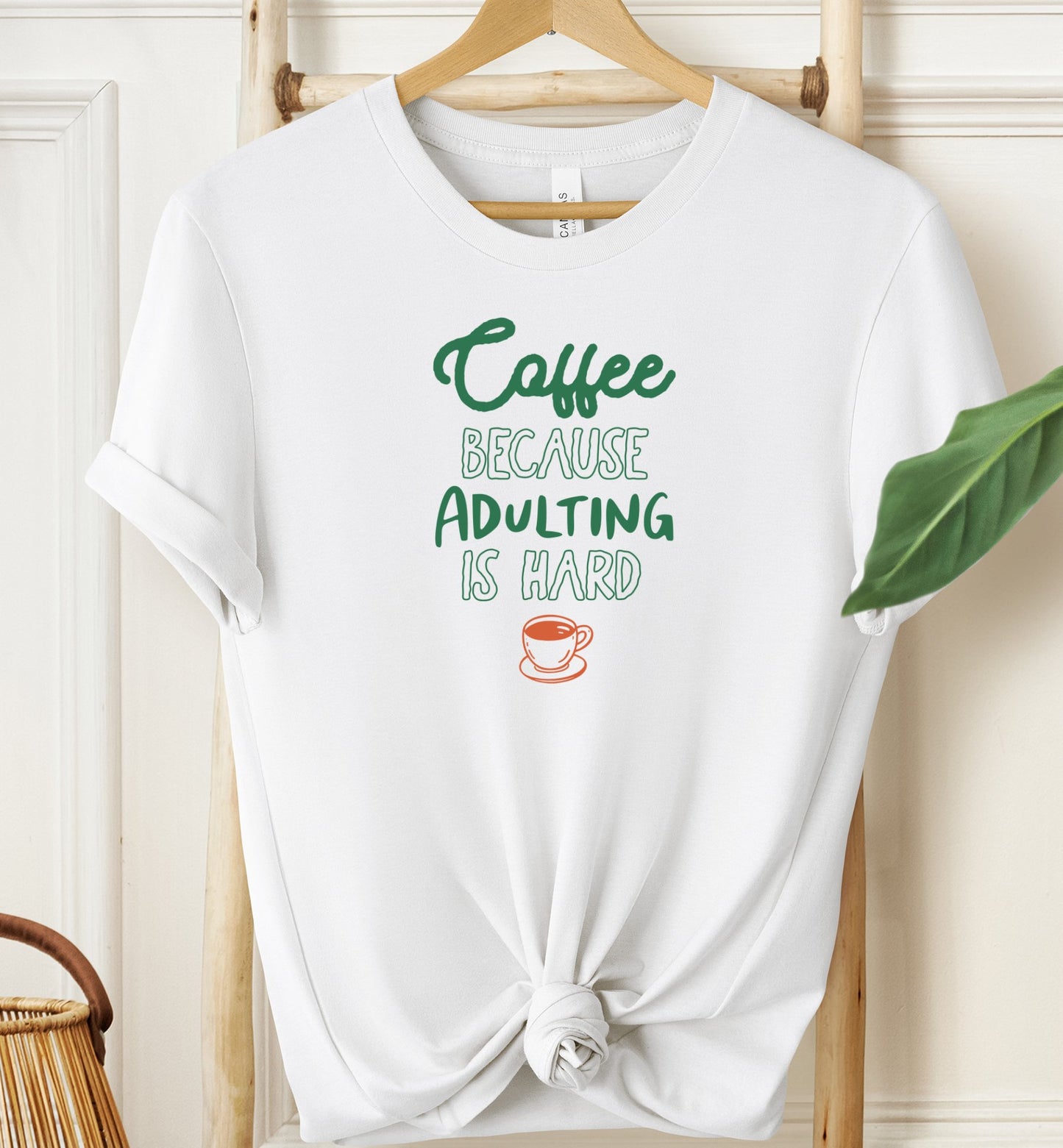 Coffee Because T-shirt