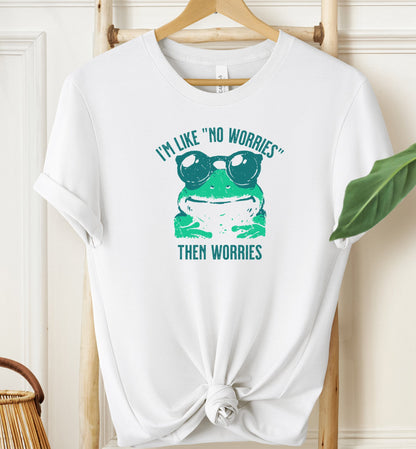 No Worries Frog T-shirt