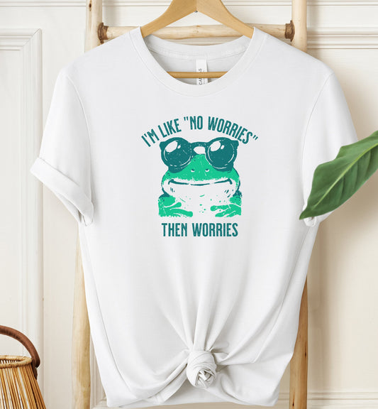 No Worries Frog T-shirt