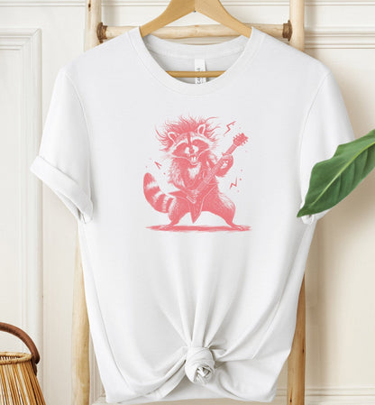 Guitar Raccoon T-shirt