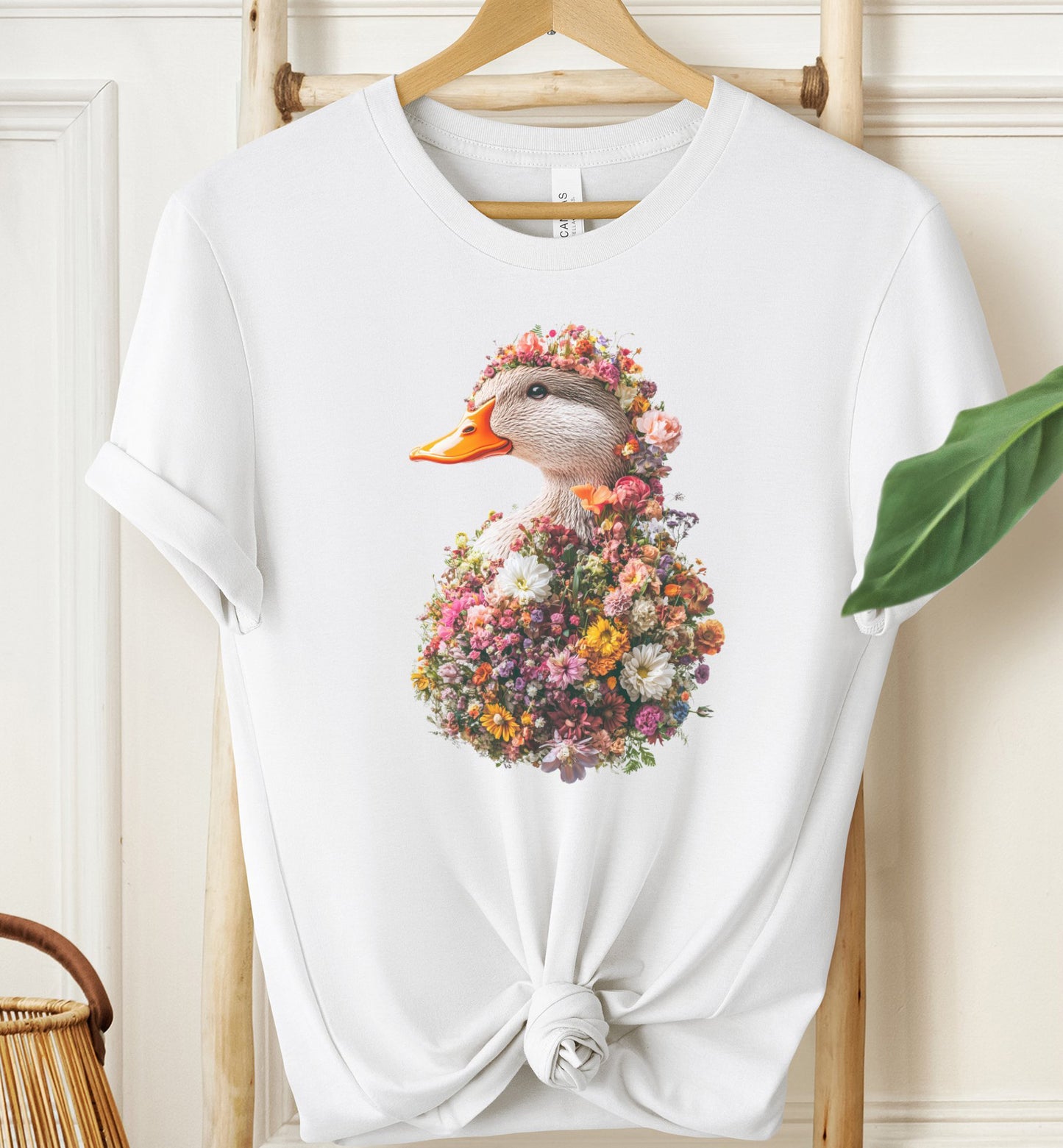 Floral Duck T-Shirt