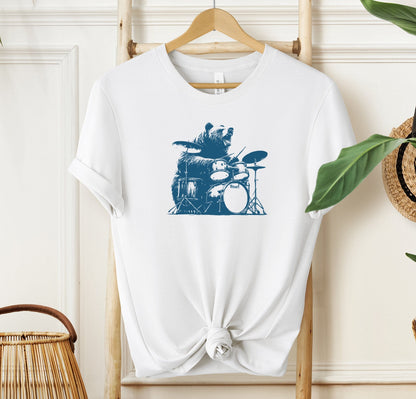 Bear Drumming T-shirt